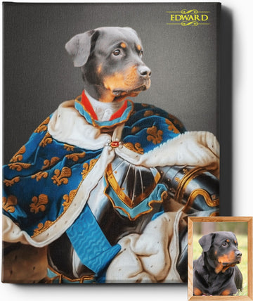 THE MAJESTIC ONE | CUSTOM PET PORTRAIT | REGAL PAWTRAITS - Regal Pawtraits